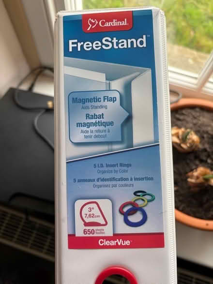 Photo of free 3 hole ring binder (Thwaite DL11) #3