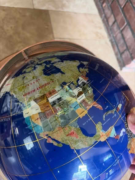 Photo of free Globe with semi-precious stones (Pittsfield) #1