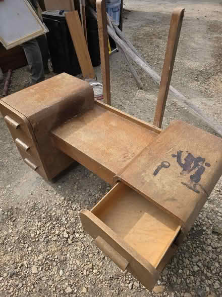 Photo of free 1950s Bentwood dressing table (Sutton Courtenay OX14) #2