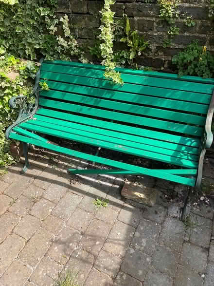 Photo of free Garden Bench (Faversham ME13) #1