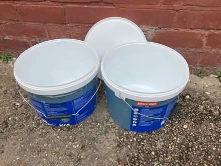 Photo of free Two empty pain buckets (Greenhill S8) #1
