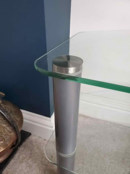 Photo of free Glass TV stand (Hillsborough S3) #2