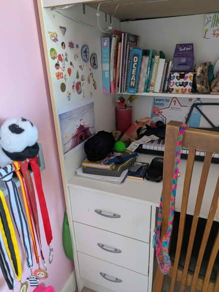 Photo of free Bed with desk and wardrobe (Isleworth, TW3) #2