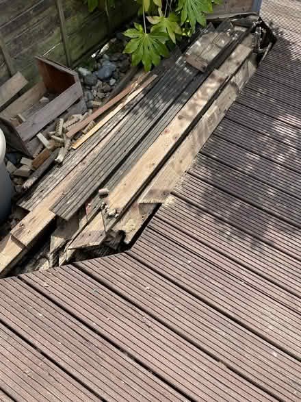 Photo of free Pile of old wood (Stone Cross BN23) #1