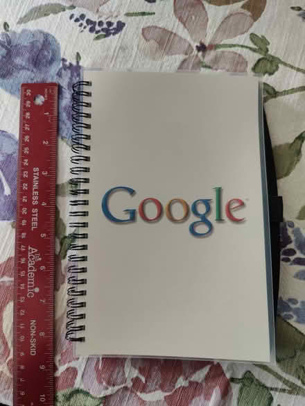 Photo of free Google notebook (lined pgs) (Mountain View) #1