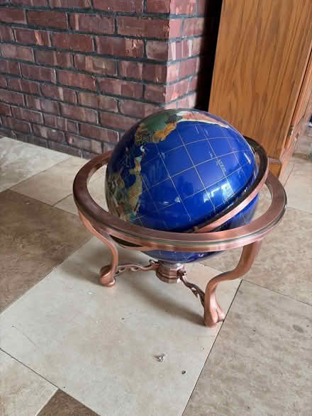 Photo of free Globe with semi-precious stones (Pittsfield) #2
