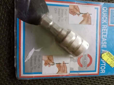 Photo of free Quick release adapter for drill bits (Higher Bebington CH63) #1