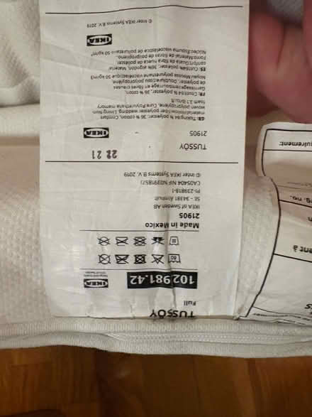 Photo of free Full size ikea mattress topper (Boston) #3