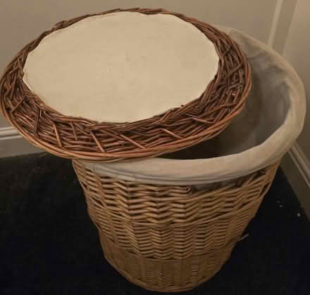 Photo of free Wicker laundry basket (Eccles M30) #2