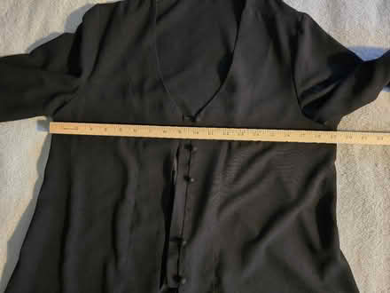 Photo of free Navy tie-up Blouse M (West 7th) #3