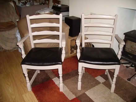 Photo of free Two Dining Chairs (Comberton DY10) #1