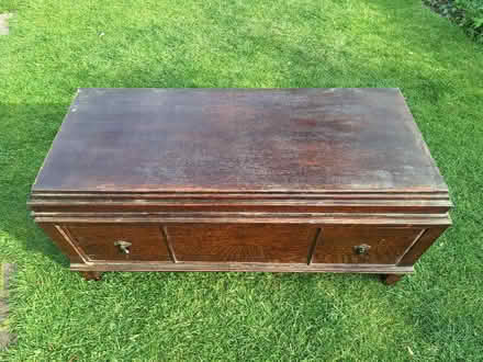 Photo of free Oak ottoman project (Hurst RG10) #2