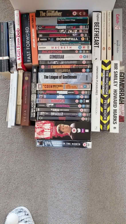 Photo of free Collection of books & dvds (Shenley Fields B31) #1