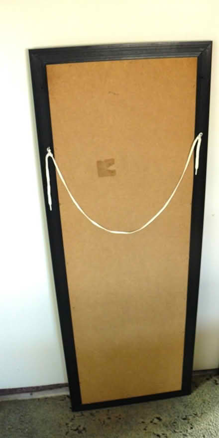 Photo of free Long Mirror with Blue Floral Frame (Woodside WD25) #3