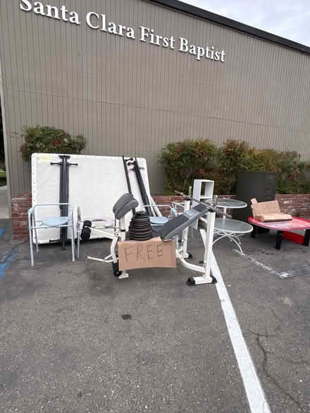 Photo of free stuff Santa Clara church (Lawrence Station Santa Clara) #1