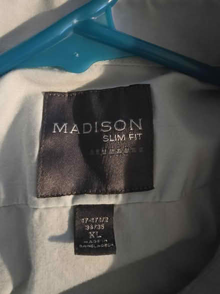 Photo of free Light Blue Dress Shirt Slim Fit XL (West 7th) #4