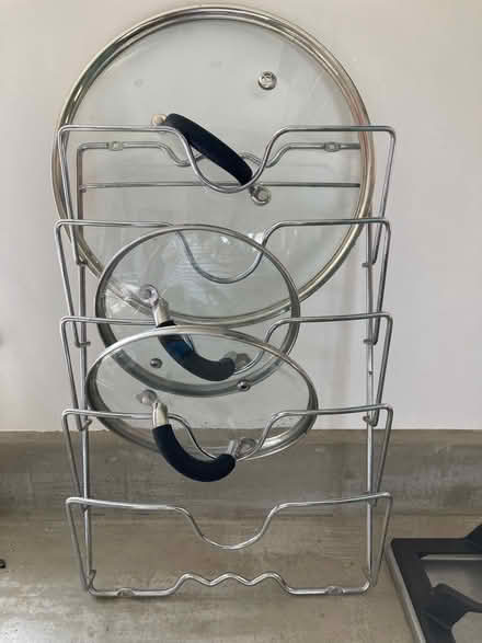 Photo of free Saucepan lid rack (Upper Radley OX14) #1