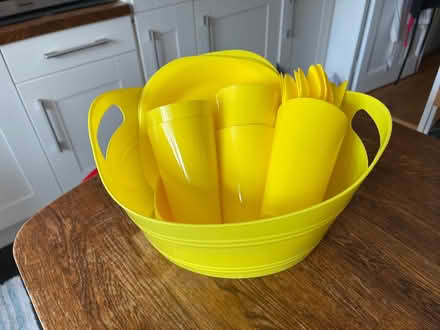 Photo of free Plastic picnicware (Strawberry Hill TW1) #1