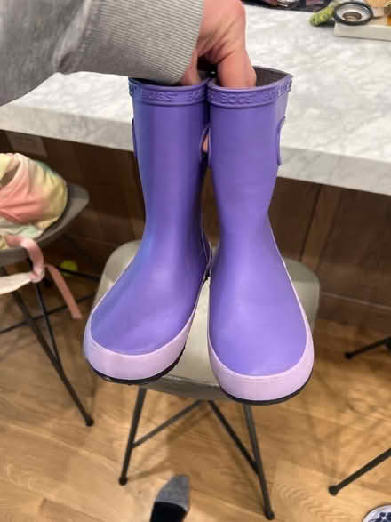 Photo of free Bogs rain boots little kids size 11 (Old Town) #1