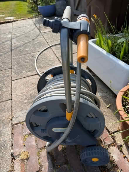 Photo of free 30 metre freestanding hozelock water hose on reel. (Fordstreet CO6) #1