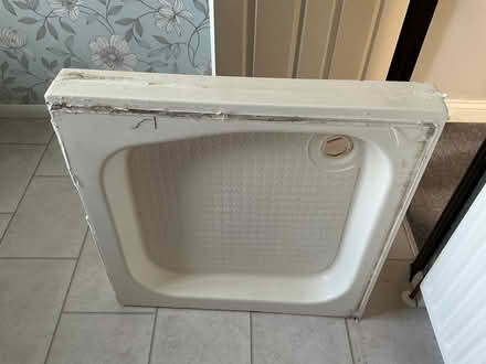 Photo of free Shower tray 760mm x 760mm x 10cm deep approx (Gidea Park RM2) #1