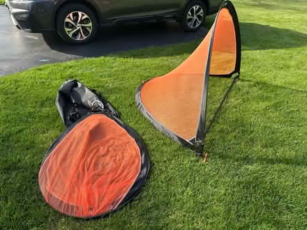 Photo of free Portable collapsible soccer goals (Long Grove) #2