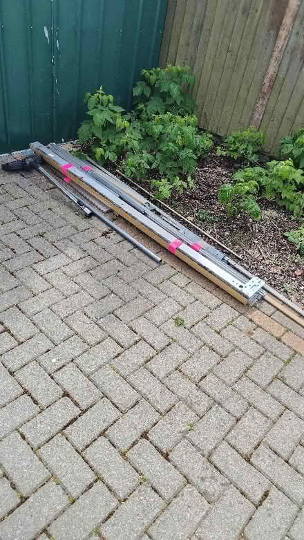 Photo of free IKEA wardrobe parts / carpet grip/ poleScrap metal (Apperley GL19) #1