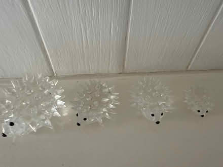Photo of free Crystal glass hedgehogs (Barnes SW13) #2