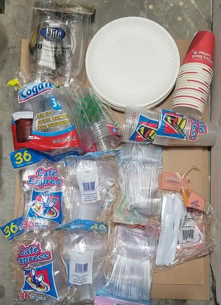 Photo of free Disposable cutlery/cups/plates (Broadview/Gerrard) #1