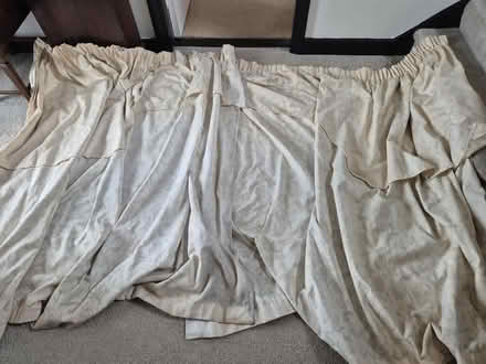 Photo of free Cream curtains (Applethwaite CA12) #1