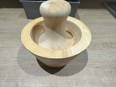 Photo of free Wooden Pestle and Mortar (Blaby LE8) #2