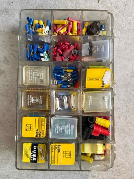 Photo of free Fuses, connectors, splicers, nuts (Cupertino) #1