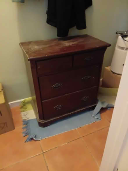 Photo of free Dark brown shoe cabinet (Waltham Abbey EN9) #1