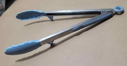 Photo of free Light blue silicone tongs with legs (Broadview/Gerrard) #2