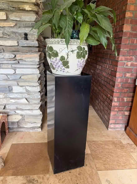 Photo of free 3ft tall pedestal for plant or art (Pittsfield) #1