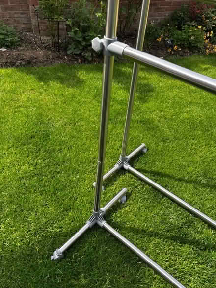 Photo of free Clothes rail x 2 (Hinchley Wood KT10) #3