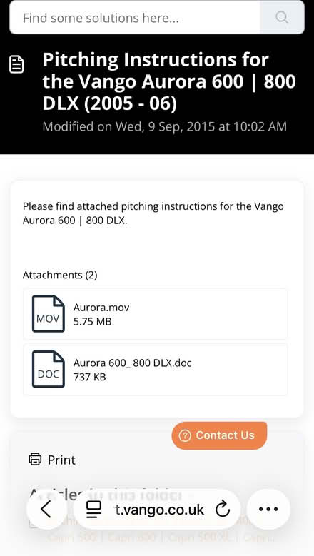 Photo of free 6 man vango vista 600 dxl (East Sheen) #3