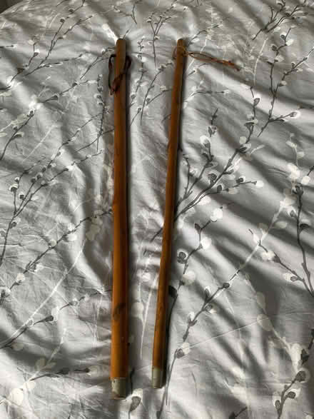 Photo of free Wooden hiking/walking sticks (Woodley SK6) #1
