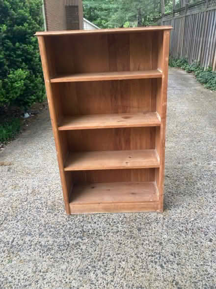 Photo of free Wood Bookshelf (Annandale outside Beltwy) #1