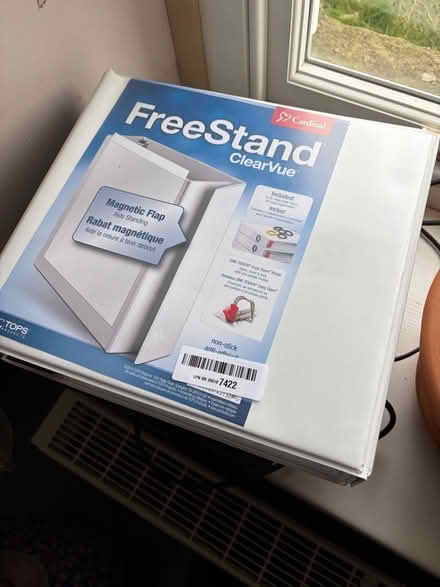 Photo of free 3 hole ring binder (Thwaite DL11) #1