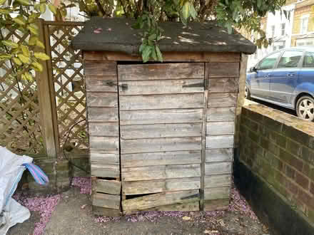 Photo of free Slimline garden shed / tool store (SW2 - Brixton) #1