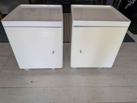 Photo of free Pair of white bedside tables (Ladywell SE4) #4