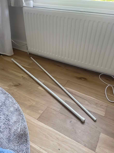 Photo of free 2 curtains rods (Earls Court SW5) #1