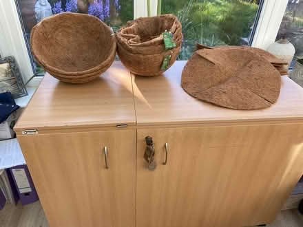 Photo of free Hanging Basket Liners & Seeds (Bradford On Avon BA15) #1