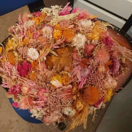 Photo of free dried floral wreath (Ballynafoy BT7) #2