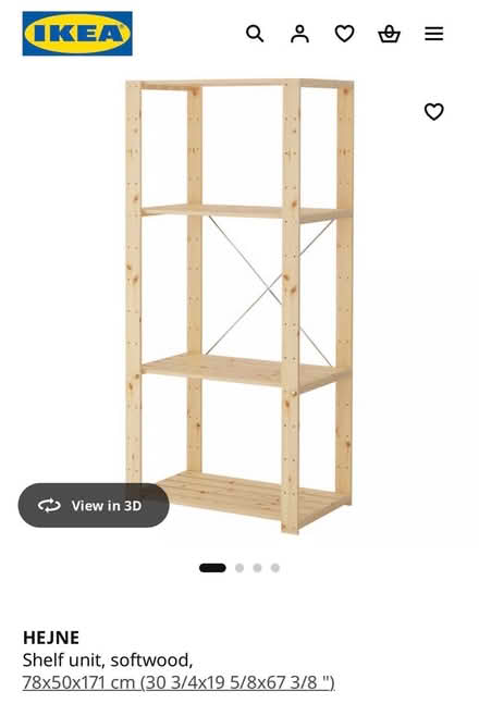 Photo of free IKEA wood shelf (Malvern) #1