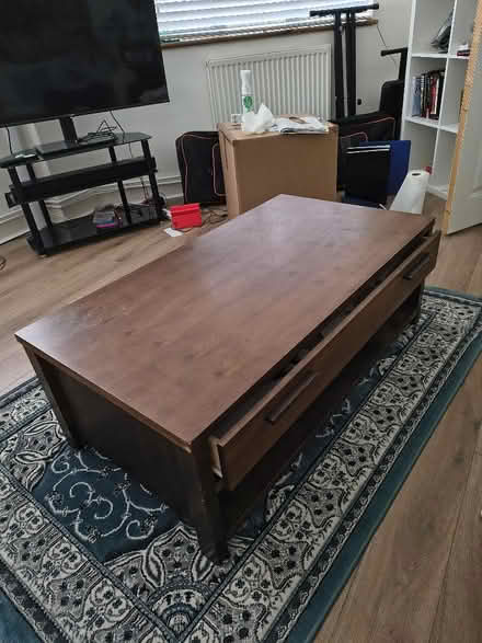 Photo of free Wooden coffee table (Acton W3) #2