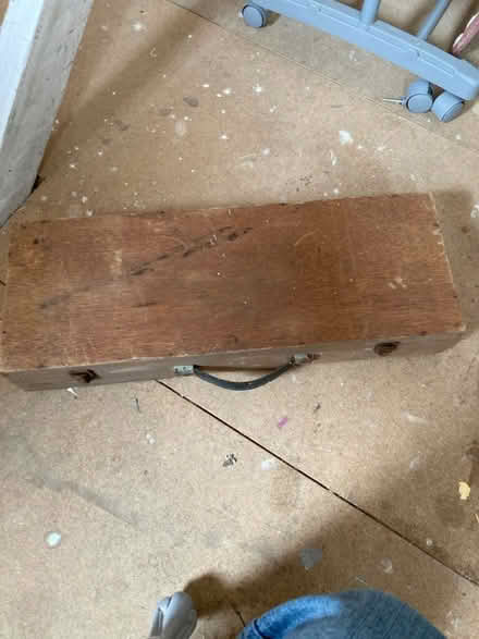 Photo of free Vintage wooden box/case (Gillingham nr hospital) #1