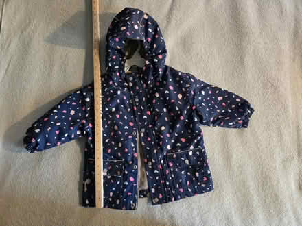 Photo of free Kid's Raincoat Navy w/ print (West 7th) #3
