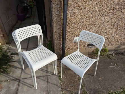 Photo of free 4 Plastic chairs (BR2) #1